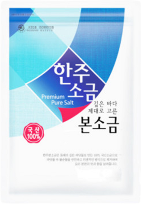 한주소금 본소금 국산 정제소금 6.5 KG, 6.5kg, 1개