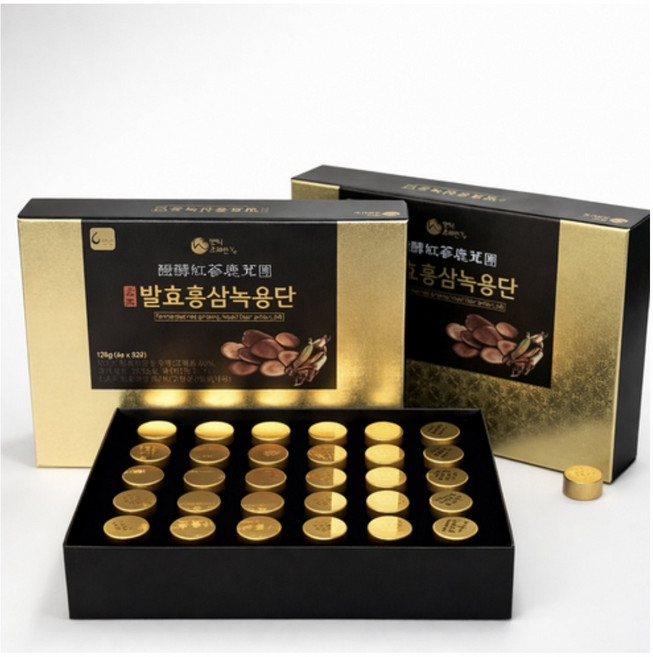 대한홍삼 발효홍삼 녹용단 홍삼 녹용 환 제품 4g x 30환, 1개, 30정