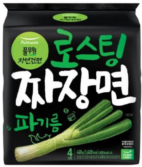 풀무원 로스팅 짜장면 파기름 4입, 5개