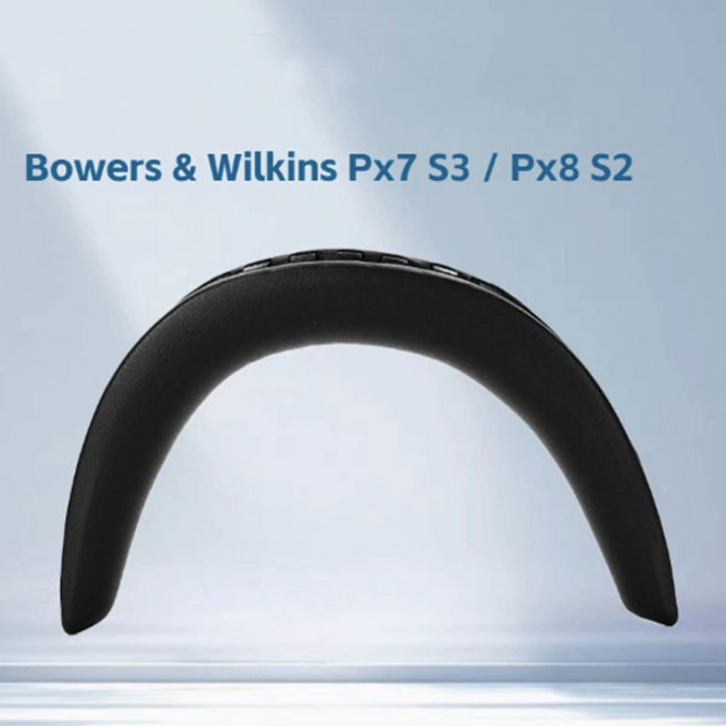 와이케이몰 바워스앤윌킨스 Px7 S3 Px8 S2 헤드밴드 고급 가죽 교체 헤드빔 Bowers & Wilkins, 블랙, 1개