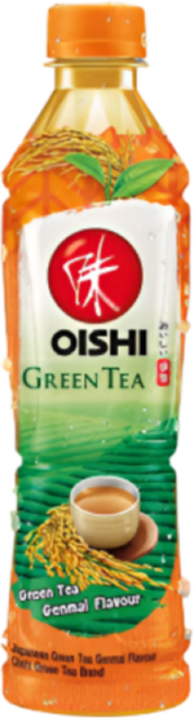 테국음료 오이시 오이쉬 그린터 현미 OISHI GREEN TEA 380ml 400ml, 2개