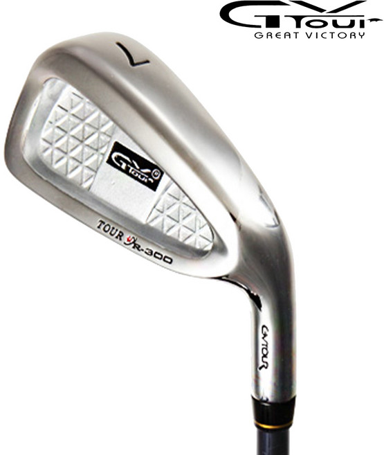 지브이투어 R-300 7번 아이언 연습용 남성 여성 골프채, 샤프트 : 남성스틸