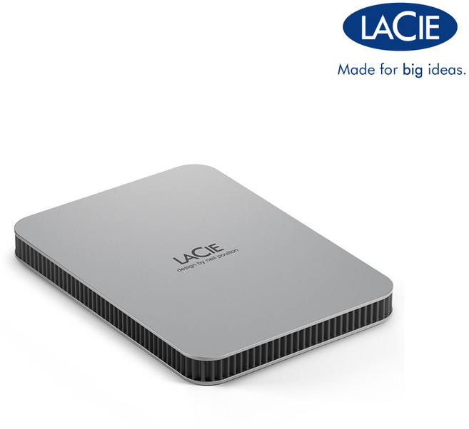 씨게이트 LaCie Mobile Drive 외장하드 디스크, 실버, 5TB