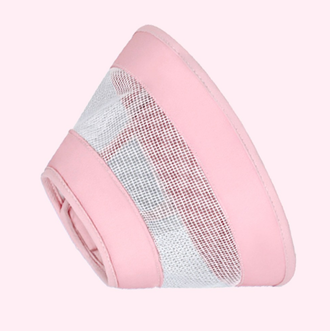 바람펫 매쉬 초경량 방수 넥카라, 1개, 핑크