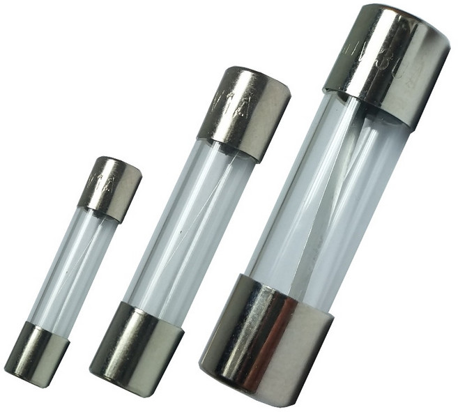 국산 유리관휴즈 유리관퓨즈 유리관 원통 휴즈 퓨즈 낱개판매 대 중 소 0.5-30A, 20mm(소), 4A, 1개