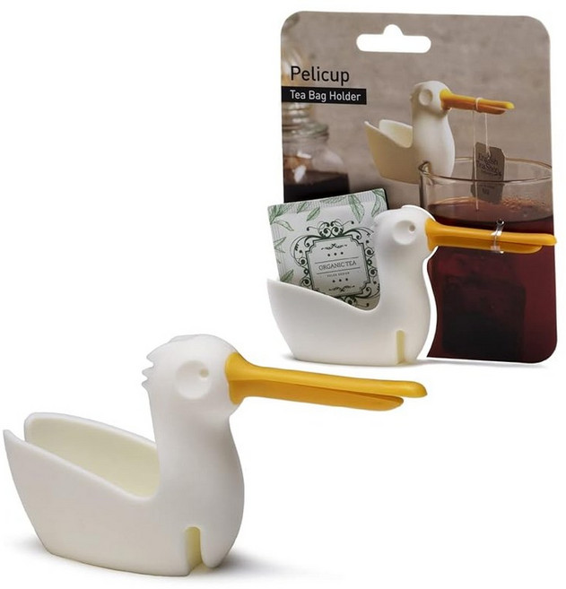 PELEG DESIGN(펠레그 디자인) 티백홀더 펠리컨 실리콘제