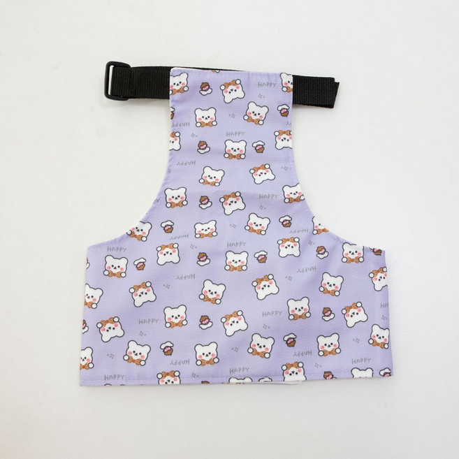 강아지 여름옷 아이스팩 포켓 쿨조끼 중형견 대형견(아이스팩 포함), 퍼플, 1개