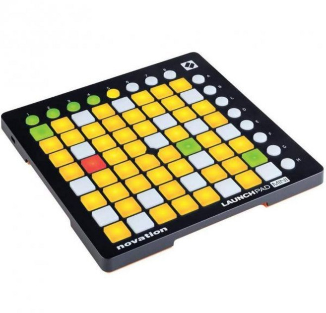 노베이션 MK2 런치패드 미니 컴팩트 USB 그리드 컨트롤러 for Ableton Live, 런치패드 미니 MK2