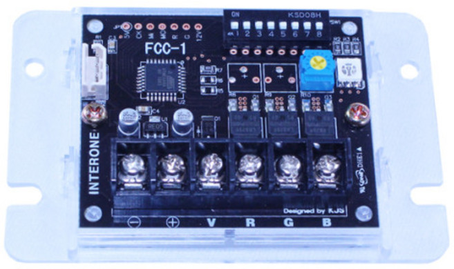 DC12V LED 컨트롤러 300개용, 1개, 기타색