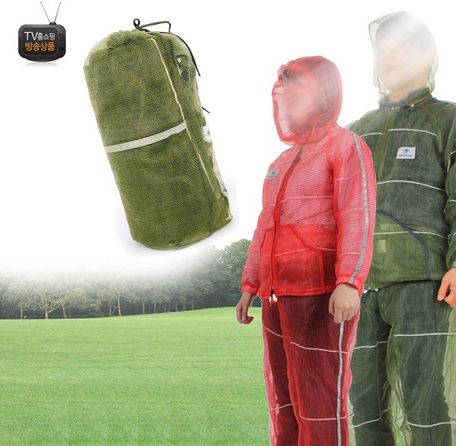 국내생산 특수제작 천연허브향 성인용 해충방지복세트 + 주머니포함 / 방충복, 1개