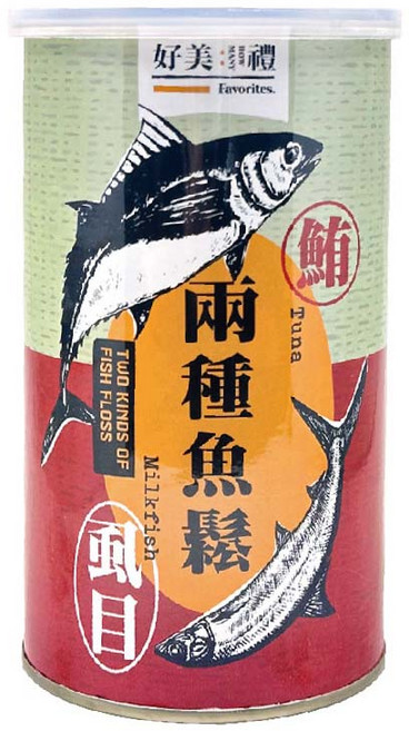 好美農漁產 虱目魚鮪魚鬆, 1個