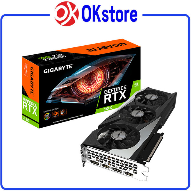 기가바이트 지포스 RTX 3060 Gaming OC D6 12GB 피씨디렉트 그래픽카드