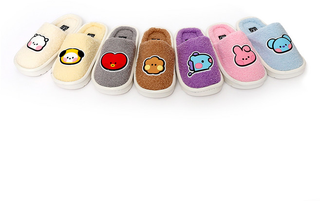 BT21 미니니 멜로우 슬리퍼