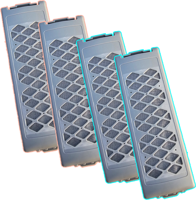 [세계필터] 대우세탁기거름망 11kg 12kg 전용, 회색, 4개