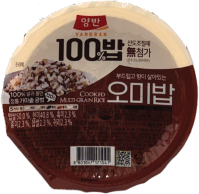 오미밥, 24개, 130g