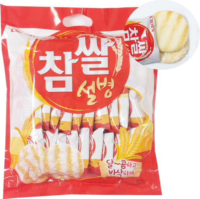 크라운 참쌀설병, 1개