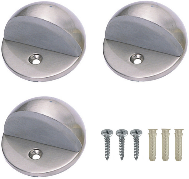 무드체인지 반달 바닥 도어스토퍼 문 완충, 3개, SN