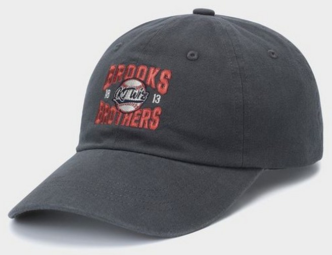 BROOKS BROTHERS BB x KT WIZ 볼캡 (차콜) (BBACMBF532) 181721