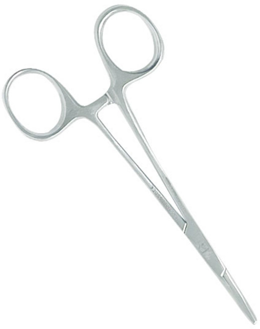 Medro-Korea 의료용 켈리 겸자 12.5cm~24cm(직 곡)포셉 가위 핀셋, 1개, 모스키토포셉(곡)12.5cm