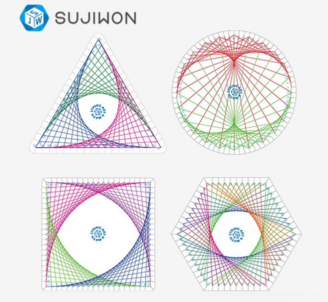 스트링아트(스트링 매쓰) 4종