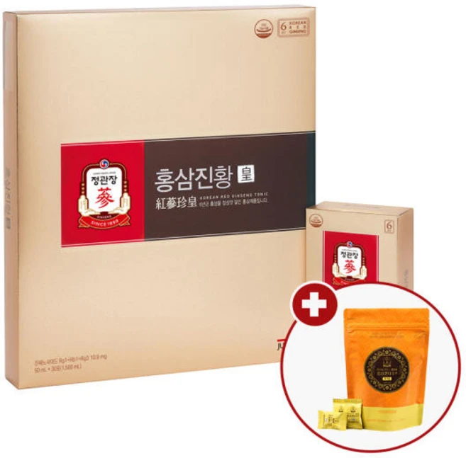아트박스/정관장 [홍삼캔디 증정] 정관장 홍삼진황 50ml x 30포 (30일분) - 쿠팡
