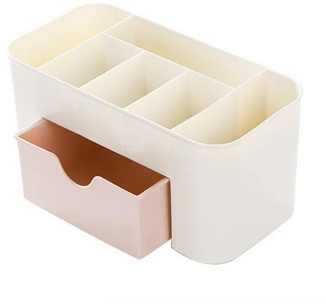 냉장고정리 데스크탑 보석 스킨 케어 립스틱 마스크 보관함 서랍 화장품 정리 상자 가정용 메이크업 브러시, 1개