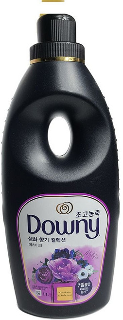 섬유유연제 다우니1L 다우니세제 다우니 고농축 1L 블랙미스티크 다우니섬유유연제, 1L, 1개