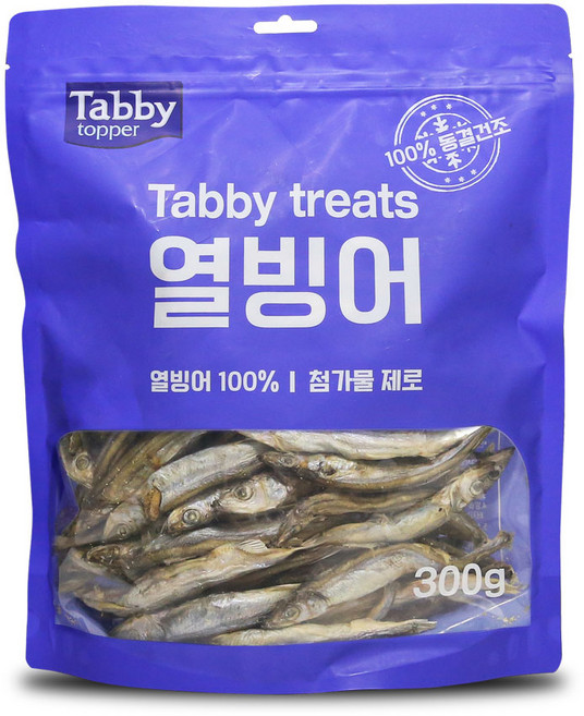 테비트릿 동결건조 열빙어 300g, 1개