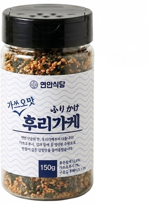 [주먹밥 후리카게] 밥에 뿌려먹는 연안식당 가쓰오맛 후리가케, 1개, 150g