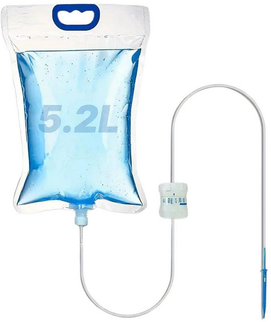 점적호스 관수자재 농업용 5.2L 조정 가능 원예 자동 급수 가방 식물 관개 시스템 대용량 도구, A