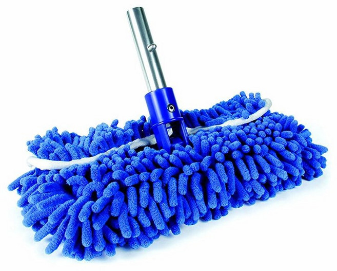 Camco 41948 극세사 워시 헤드 부착물 블루