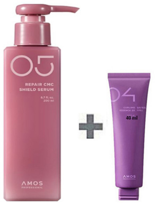 아모스 리페어 CMC 트리트먼트 200ml + 휴대용 컬링 에센스 40ml(증정), 1개