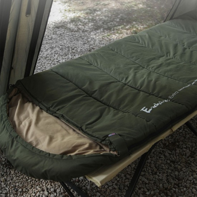 블루폴 인첸트 머미 레귤러 2100g 캠핑 침낭, 블랙