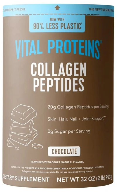바이탈 프로틴 콜라겐 펩타이드 923g 초콜릿맛 파우더, 1개 - 쿠팡