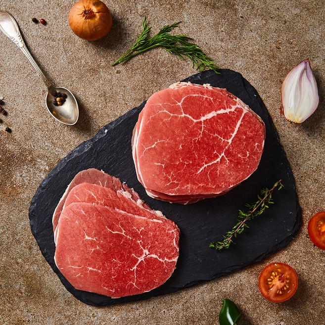 친절정육점 수입 소고기 (소등심 부채살 살치살 토시살 안창살 소갈비살 우삼겹), 1개, 홍두께살(육포용)