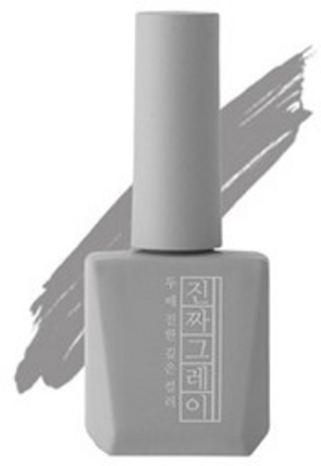 모스티브 칼라 젤 폴리시 진짜시리즈 젤네일, 진짜그레이, 1개, 12ml