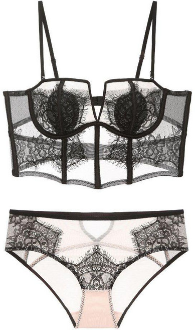 티류으스 여성용 레이스 코르셋 마스크탑 보정형 브라 아우터웨어 드레스 WY