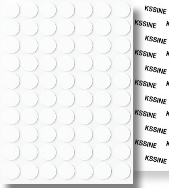 곽씨네슈퍼 벽지에 자국없는 초강력 양면테이프 얇은 원형, 140개