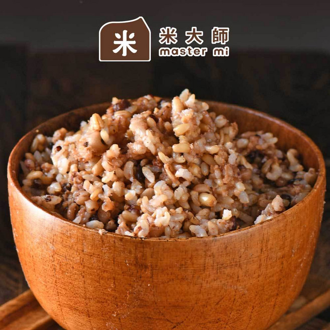 米大師 常溫即食飯 白米飯 香米飯 糙穀飯 地瓜飯, 1個, 池上-糙穀飯