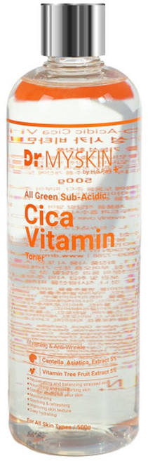 1+1 올 그린 시카 비타민 토너 500g 약산성/총1000g/화이트닝미백/주름/3스킨법/, 1개