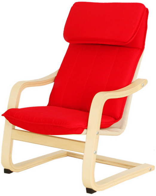 일루일루 프로스 어린이 가구 시리즈, 프로스 어린이 암체어, 레드, 1개