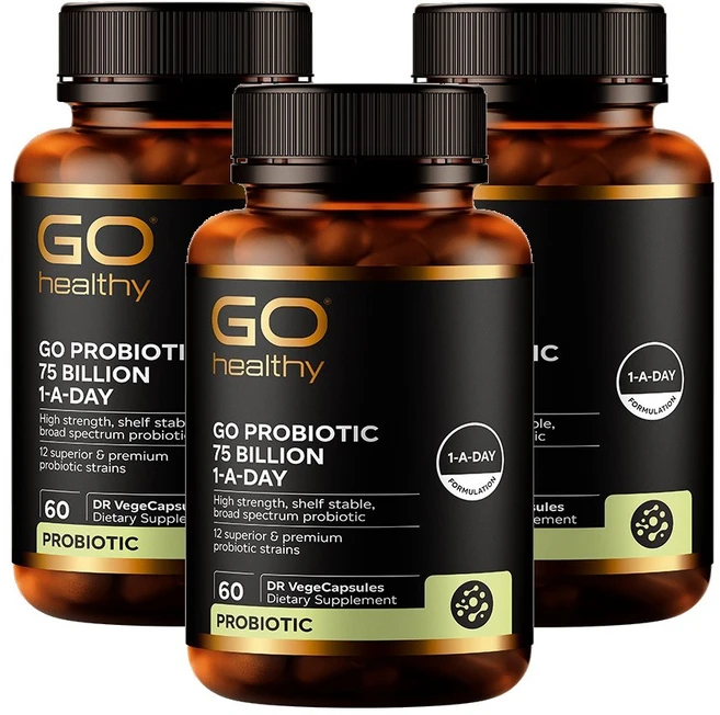 고헬씨 프로바이오틱스 유산균 750억 60캡슐 3개, 60정 - 쿠팡