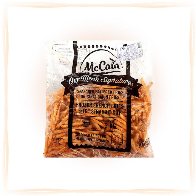 케이준 후라이 맥케인 감자튀김 2kg 냉동, 1개