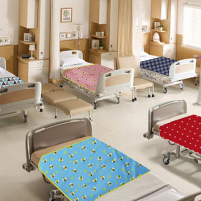 매트리스 방수 패드 커버 매트 반려동물 침대 방수 시트 유아용 요실금 어린이 환자용 성인용 어르신 싱글, 방수코팅시트(라운드)_클래식 체크