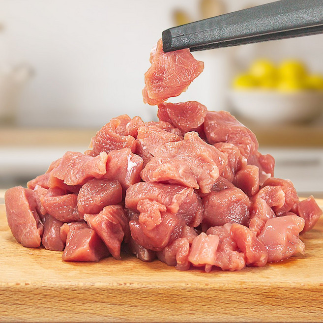한돈 안심 카레용 냉장 300g 깍둑손질 담백 볶음짜장 정육