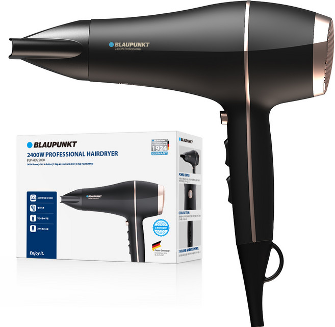 블라우풍트 초고출력 2400W 퀵드라이 헤어드라이기 BLP-HD2500 블랙, BLP-HD2500K