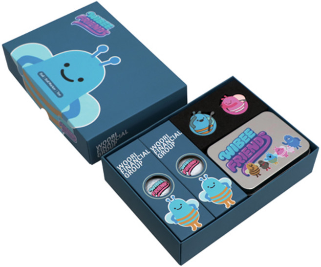 [위비프렌즈] 볼/볼마커/티(위비) (WFG001), 1개