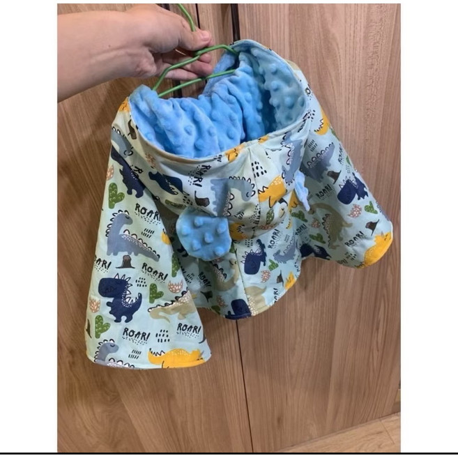 嬰幼兒保暖斗篷 柔軟親膚 可愛造型 方便穿脫