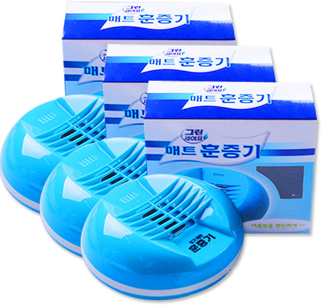 해호 보령 매트 훈증기, 단품, 3개