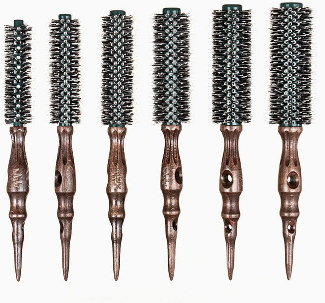 아타라 돈모 세라믹 핫컬링 헤어롤 브러쉬, 1개